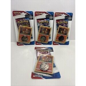 4 Pokemon TCG Battle Styles SWSH Blister Pack w/ Coin - Charmander New Sealed